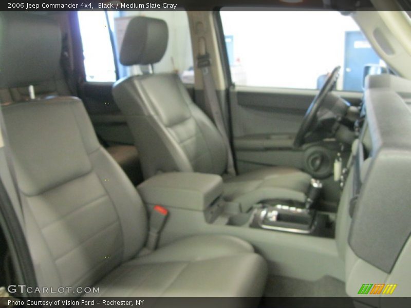 Black / Medium Slate Gray 2006 Jeep Commander 4x4