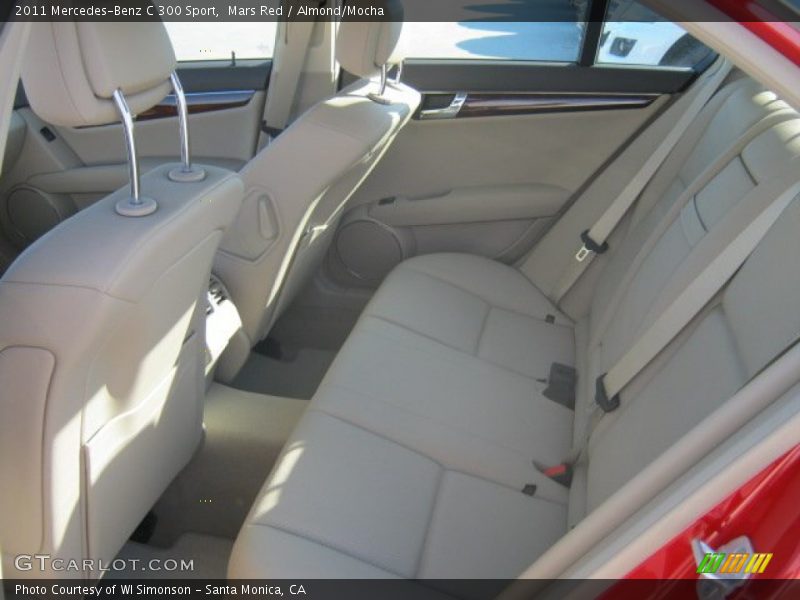 Mars Red / Almond/Mocha 2011 Mercedes-Benz C 300 Sport