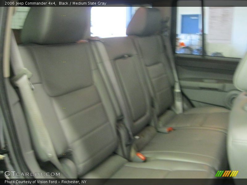 Black / Medium Slate Gray 2006 Jeep Commander 4x4