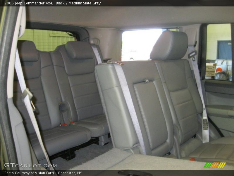 Black / Medium Slate Gray 2006 Jeep Commander 4x4
