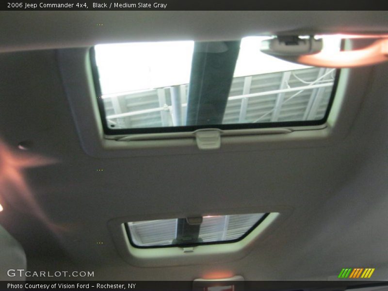 Black / Medium Slate Gray 2006 Jeep Commander 4x4