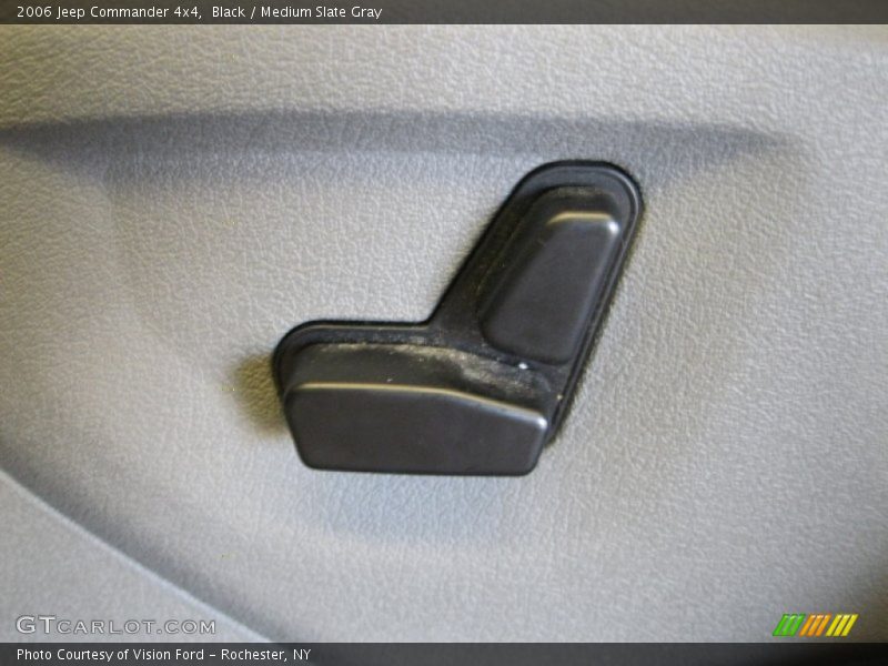Black / Medium Slate Gray 2006 Jeep Commander 4x4