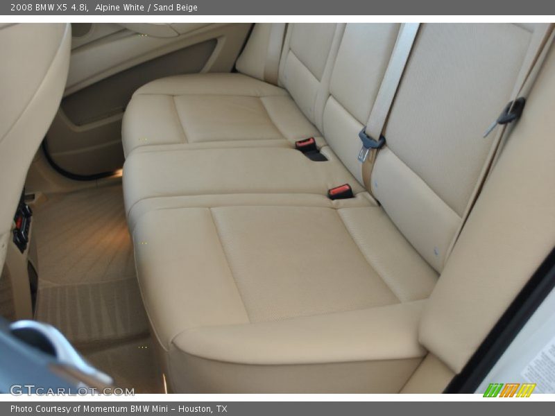 Alpine White / Sand Beige 2008 BMW X5 4.8i