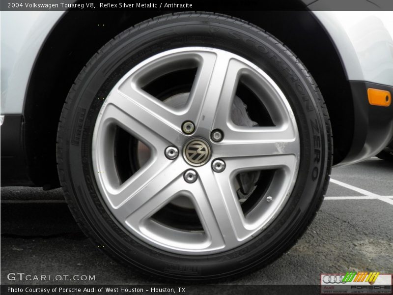 Reflex Silver Metallic / Anthracite 2004 Volkswagen Touareg V8