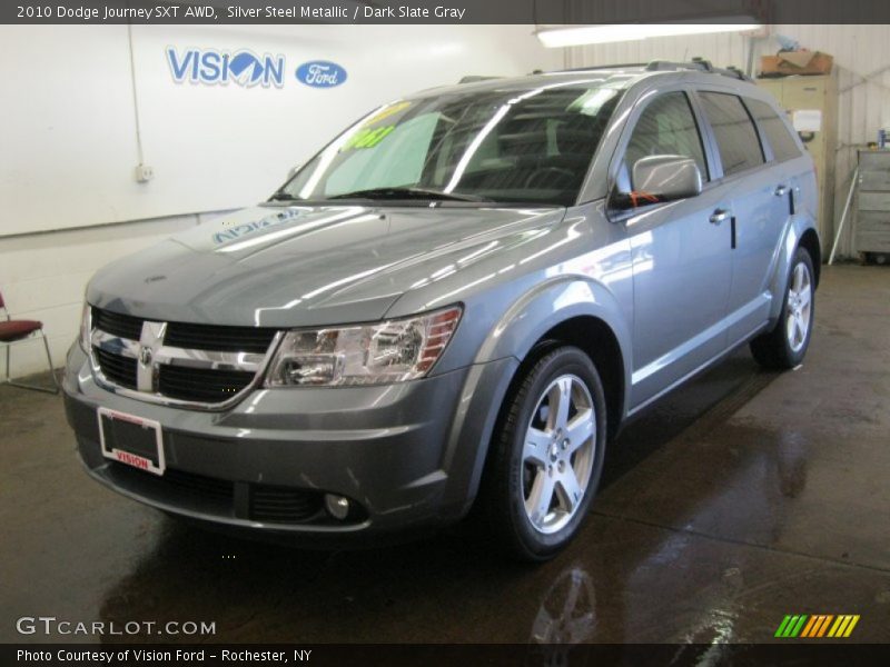 Silver Steel Metallic / Dark Slate Gray 2010 Dodge Journey SXT AWD