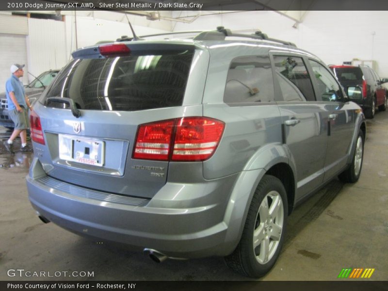 Silver Steel Metallic / Dark Slate Gray 2010 Dodge Journey SXT AWD
