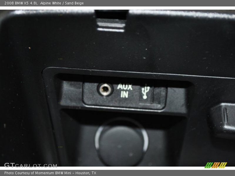 Alpine White / Sand Beige 2008 BMW X5 4.8i