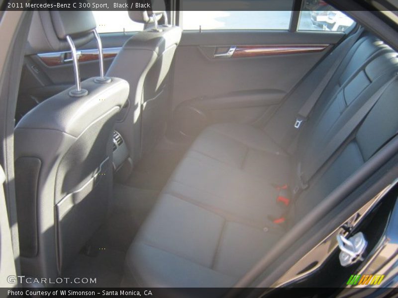 Black / Black 2011 Mercedes-Benz C 300 Sport