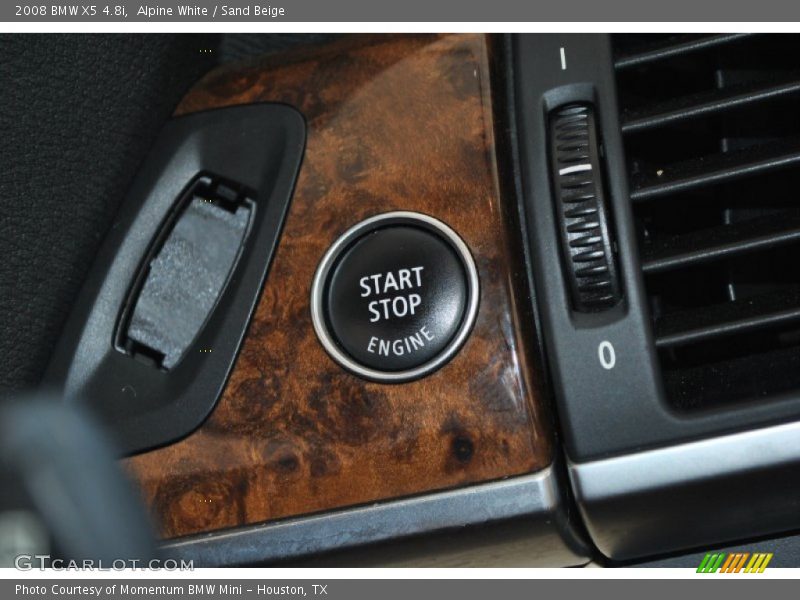 Alpine White / Sand Beige 2008 BMW X5 4.8i