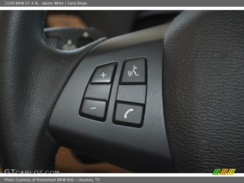Alpine White / Sand Beige 2008 BMW X5 4.8i
