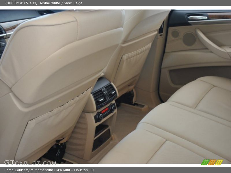 Alpine White / Sand Beige 2008 BMW X5 4.8i
