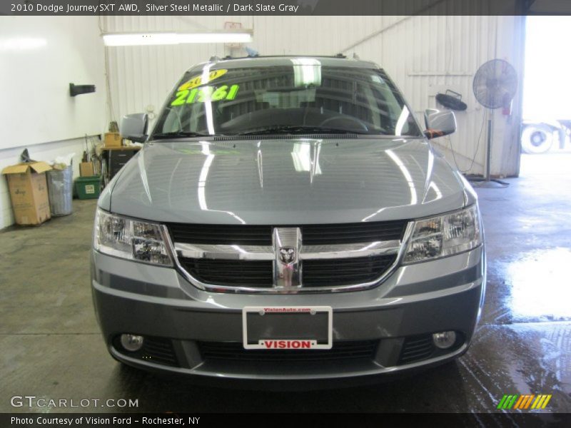 Silver Steel Metallic / Dark Slate Gray 2010 Dodge Journey SXT AWD