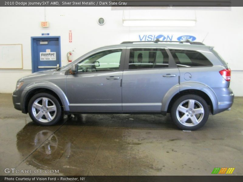 Silver Steel Metallic / Dark Slate Gray 2010 Dodge Journey SXT AWD