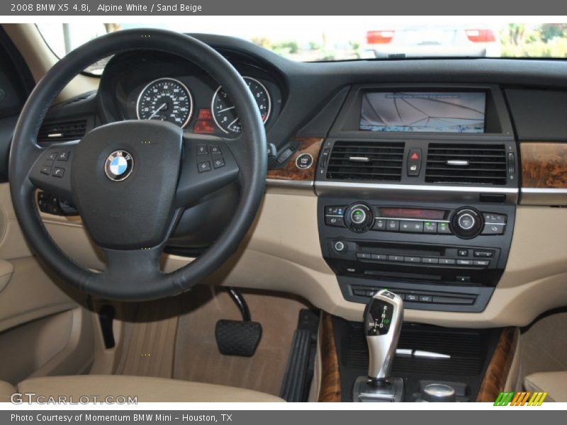 Alpine White / Sand Beige 2008 BMW X5 4.8i