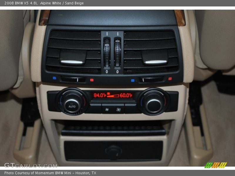 Alpine White / Sand Beige 2008 BMW X5 4.8i