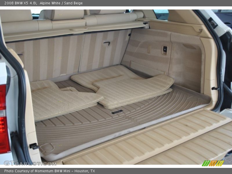 Alpine White / Sand Beige 2008 BMW X5 4.8i