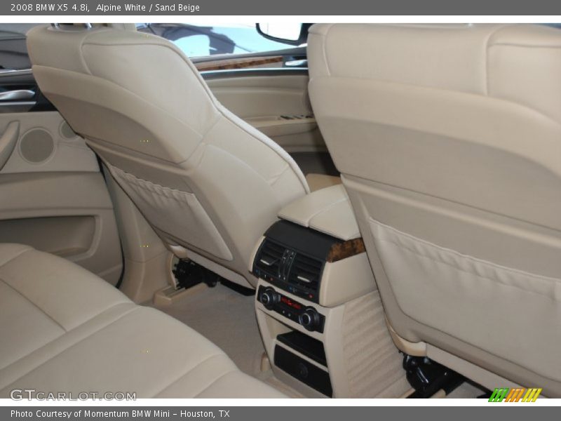 Alpine White / Sand Beige 2008 BMW X5 4.8i