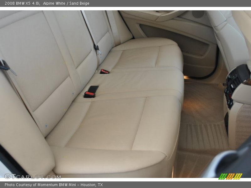 Alpine White / Sand Beige 2008 BMW X5 4.8i