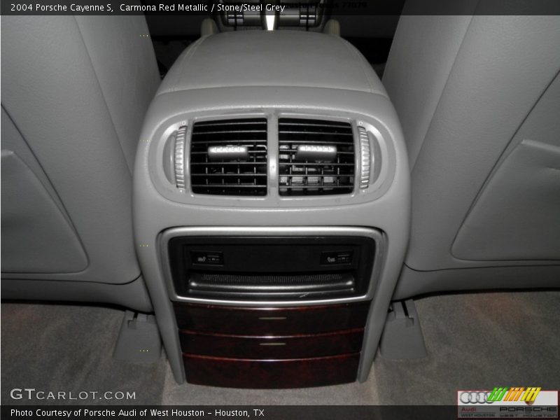 Carmona Red Metallic / Stone/Steel Grey 2004 Porsche Cayenne S
