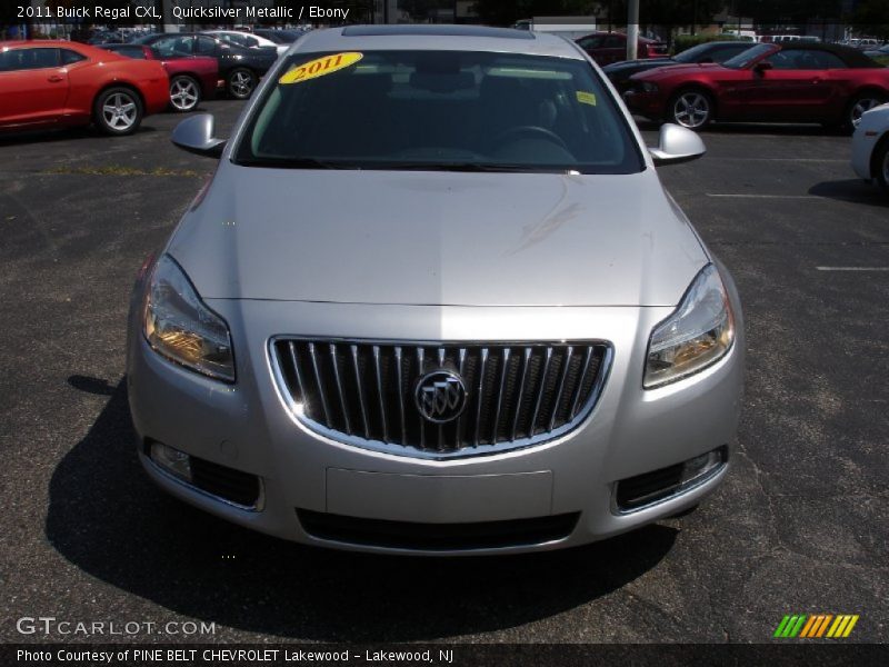 Quicksilver Metallic / Ebony 2011 Buick Regal CXL