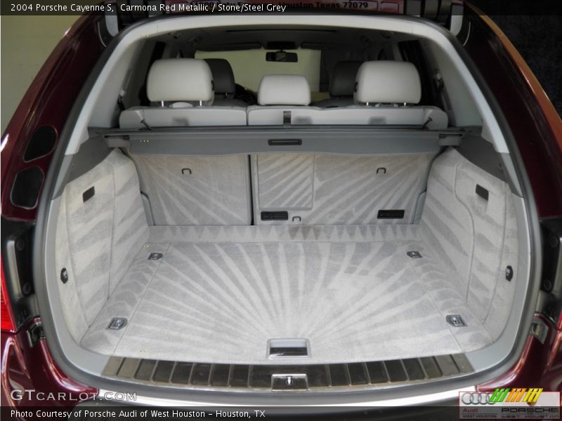 Carmona Red Metallic / Stone/Steel Grey 2004 Porsche Cayenne S