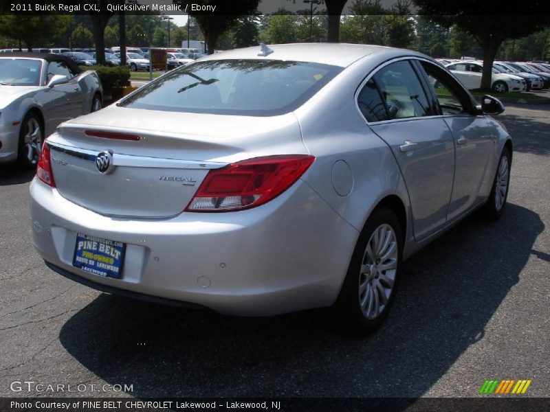 Quicksilver Metallic / Ebony 2011 Buick Regal CXL
