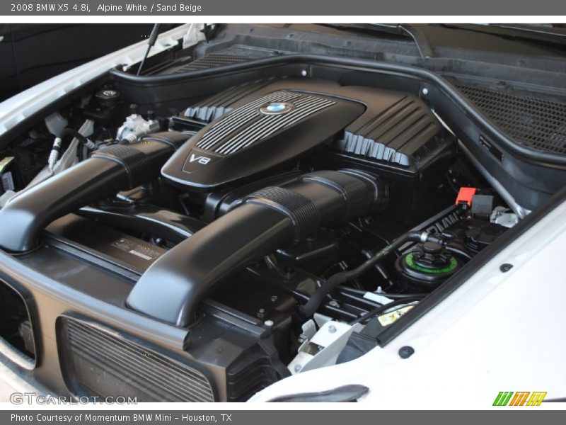 Alpine White / Sand Beige 2008 BMW X5 4.8i