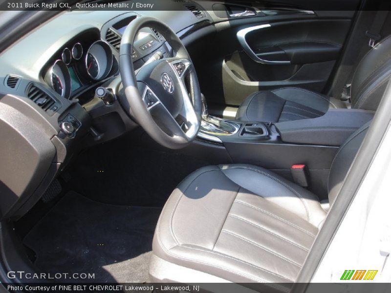 Quicksilver Metallic / Ebony 2011 Buick Regal CXL