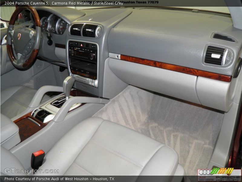 Carmona Red Metallic / Stone/Steel Grey 2004 Porsche Cayenne S