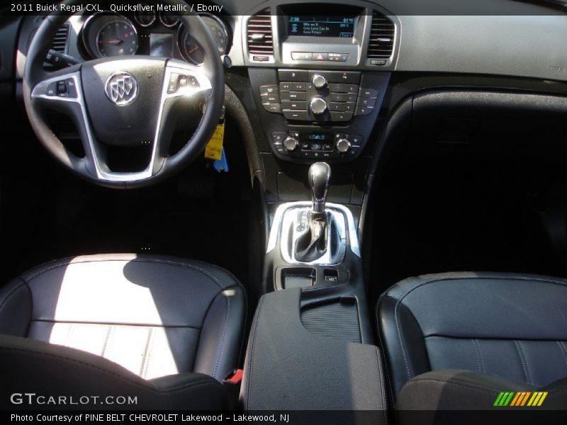 Quicksilver Metallic / Ebony 2011 Buick Regal CXL