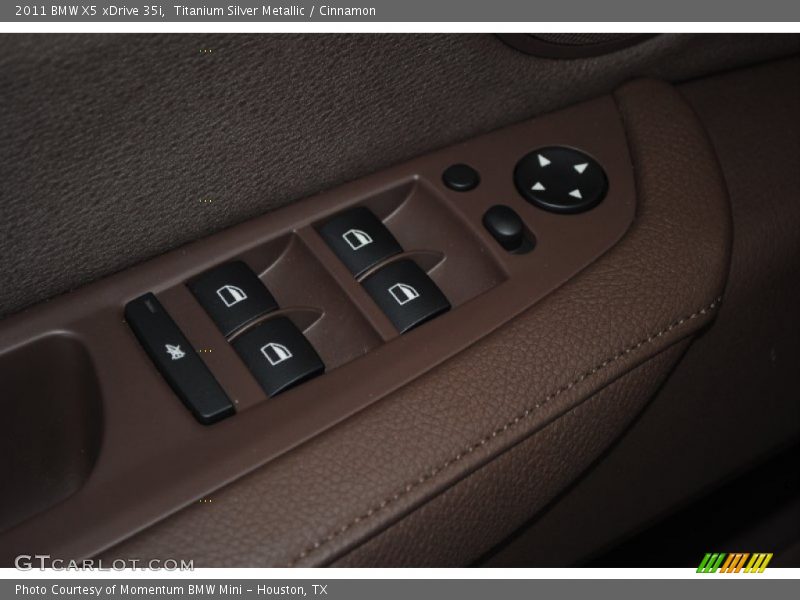 Titanium Silver Metallic / Cinnamon 2011 BMW X5 xDrive 35i