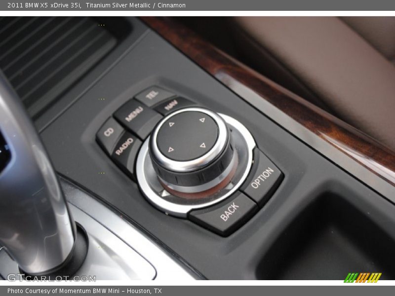 Titanium Silver Metallic / Cinnamon 2011 BMW X5 xDrive 35i