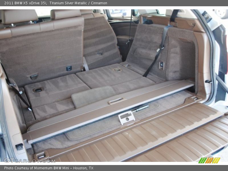 Titanium Silver Metallic / Cinnamon 2011 BMW X5 xDrive 35i