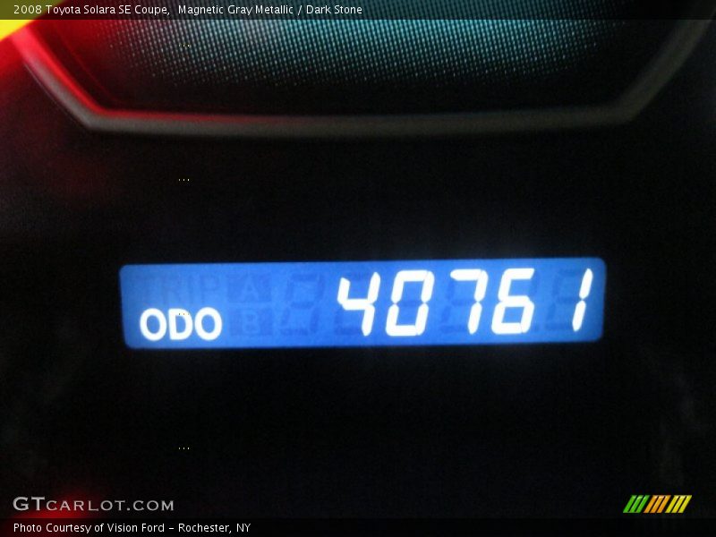 Magnetic Gray Metallic / Dark Stone 2008 Toyota Solara SE Coupe