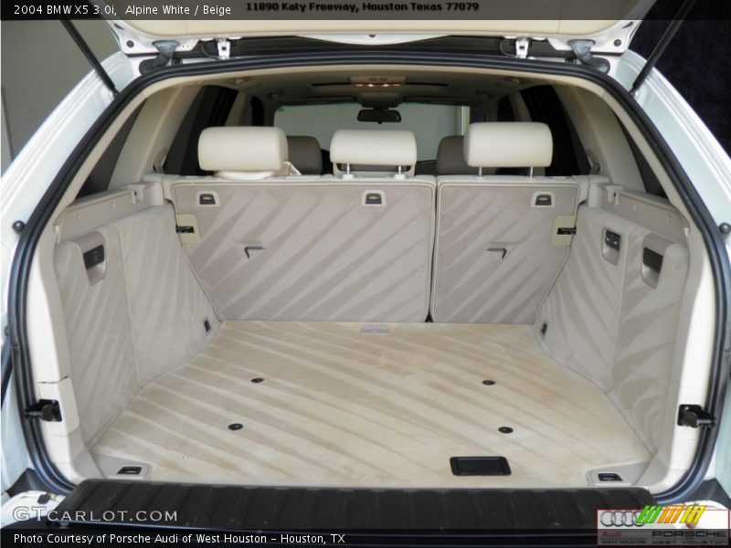 Alpine White / Beige 2004 BMW X5 3.0i