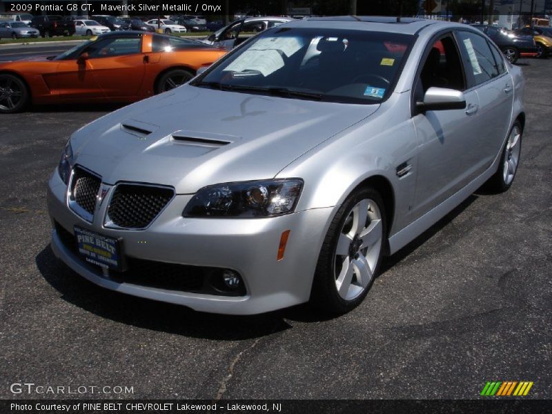 Maverick Silver Metallic / Onyx 2009 Pontiac G8 GT