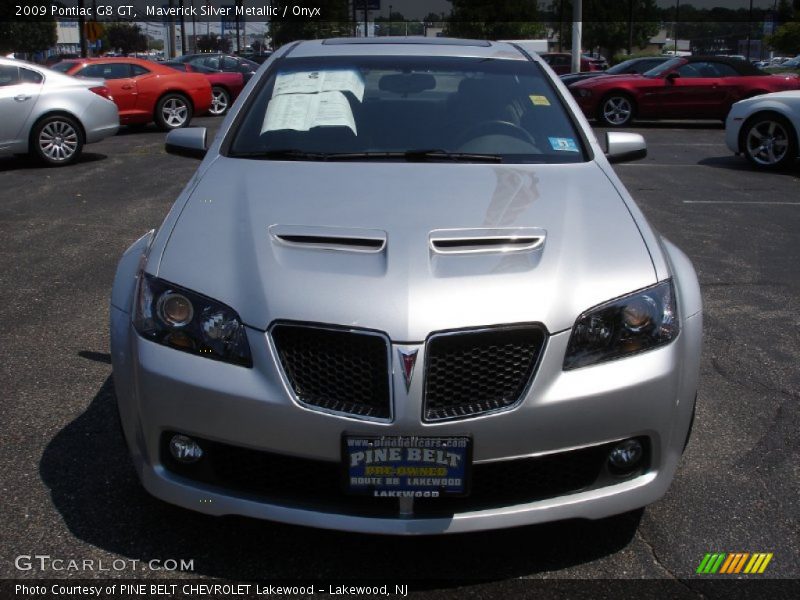 Maverick Silver Metallic / Onyx 2009 Pontiac G8 GT