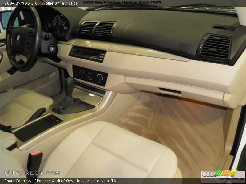 Alpine White / Beige 2004 BMW X5 3.0i
