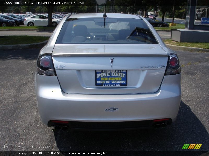 Maverick Silver Metallic / Onyx 2009 Pontiac G8 GT