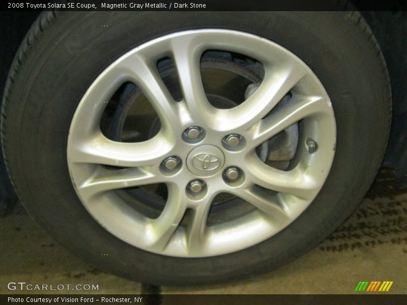 Magnetic Gray Metallic / Dark Stone 2008 Toyota Solara SE Coupe