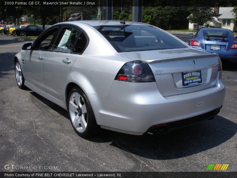 Maverick Silver Metallic / Onyx 2009 Pontiac G8 GT