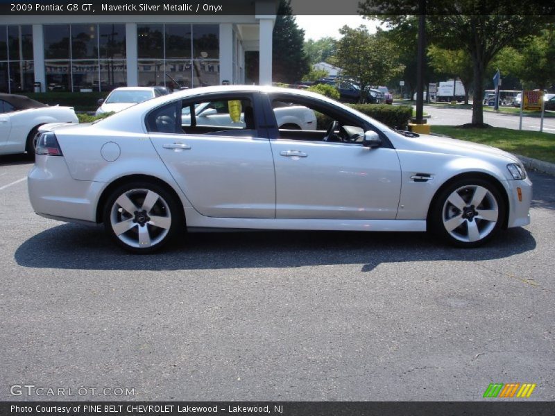 Maverick Silver Metallic / Onyx 2009 Pontiac G8 GT