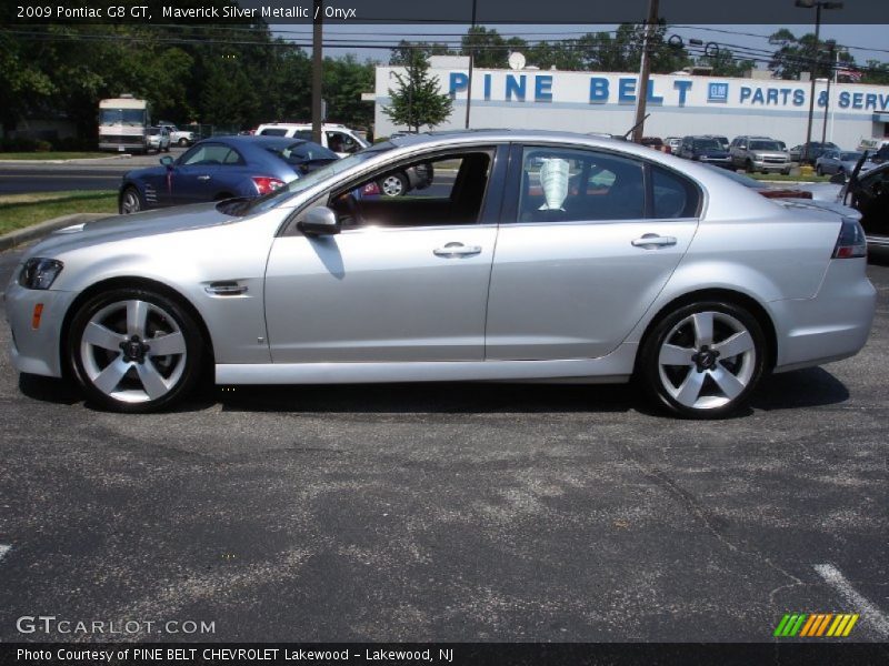 Maverick Silver Metallic / Onyx 2009 Pontiac G8 GT