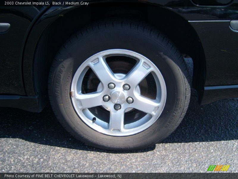 Black / Medium Gray 2003 Chevrolet Impala LS