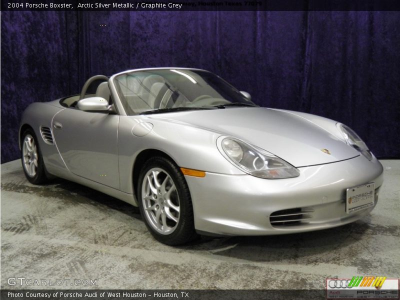 Arctic Silver Metallic / Graphite Grey 2004 Porsche Boxster