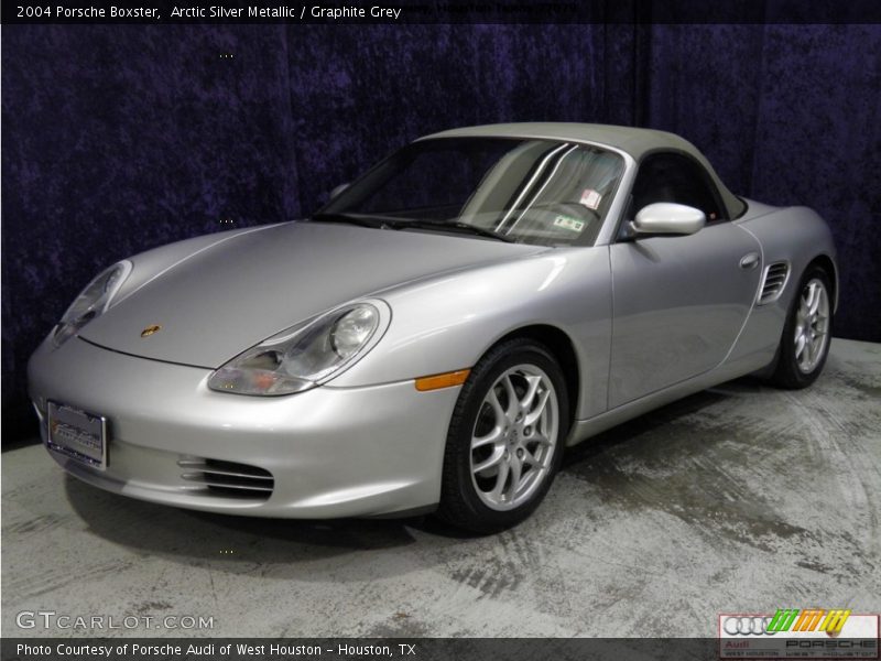 Arctic Silver Metallic / Graphite Grey 2004 Porsche Boxster
