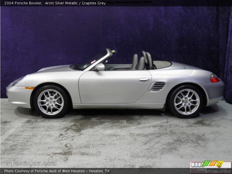 Arctic Silver Metallic / Graphite Grey 2004 Porsche Boxster