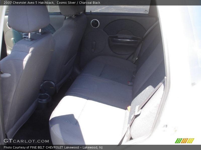 Cosmic Silver / Charcoal Black 2007 Chevrolet Aveo 5 Hatchback