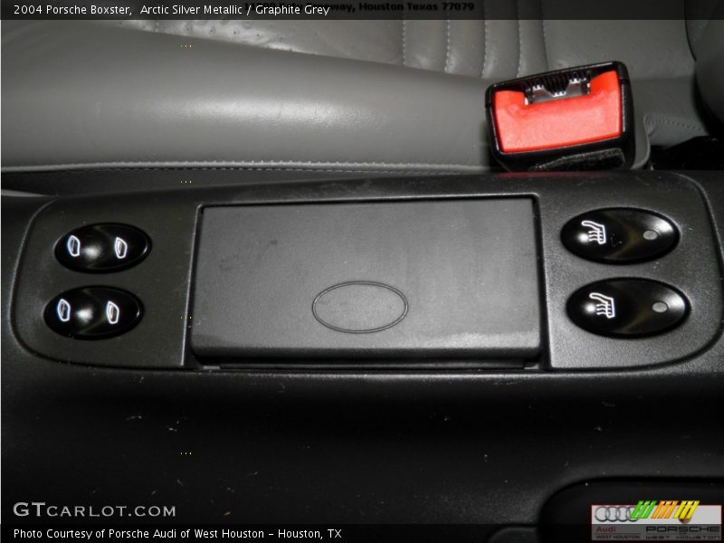 Arctic Silver Metallic / Graphite Grey 2004 Porsche Boxster