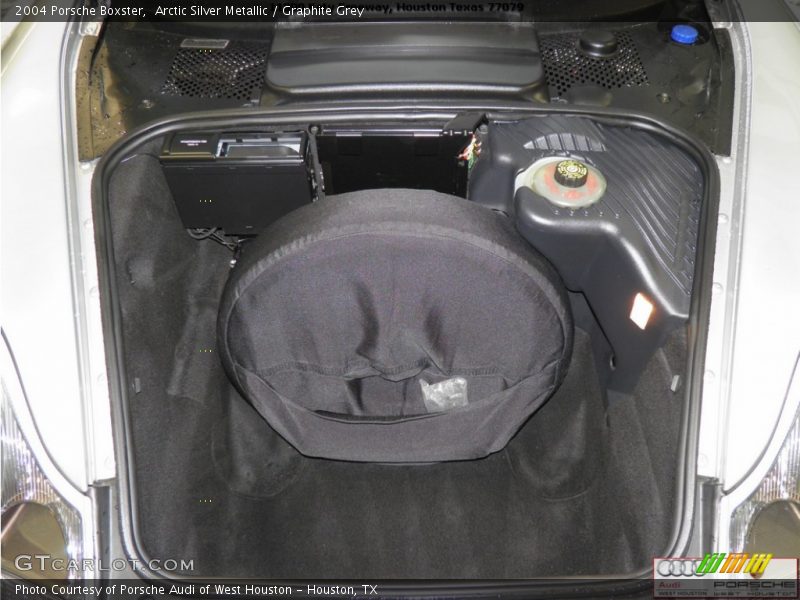 Arctic Silver Metallic / Graphite Grey 2004 Porsche Boxster